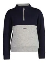 Grey Half-Zip Sweater