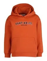 Orange Graphic Sweatshirt