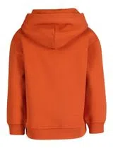 Orange Graphic Sweatshirt