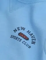 Sweat-shirt Graphique Bleu