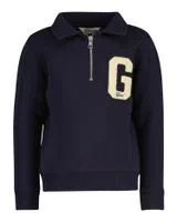 Blue Half-Zip Sweater