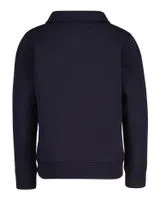 Blue Half-Zip Sweater
