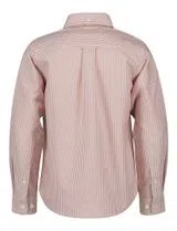 Orange Striped Oxford Shirt