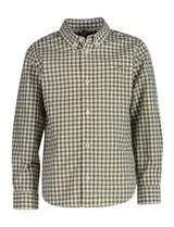 Green Gingham Poplin Shirt