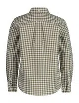 Green Gingham Poplin Shirt