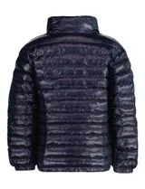 Shiny Blue Padded Jacket