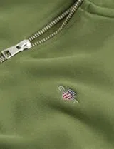 Green Half-Zip Sweatshirt