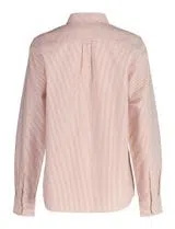 Camisa Oxford Rayas Naranja
