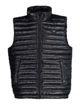 Colete acolchoado Shiny Preto
