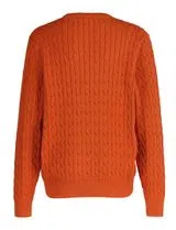 Pull en Maille Orange