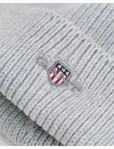 Shield Grey Beanie
