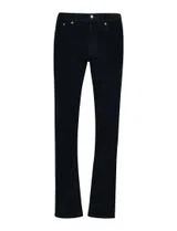 Calças de ganga Slim Cord Preto