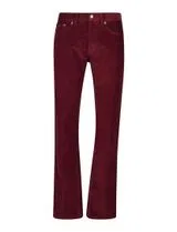 Slim Corduroy Red Jeans
