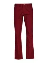 Pantalons Chino Slim Twill Rouge