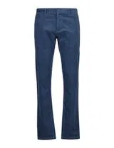 Calças Chino Slim Cord Azul