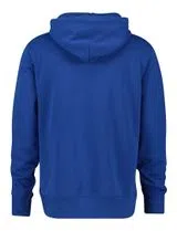 Sweat à Capuche Zippé Bleu