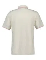 Contrast Tipping Polo Beige