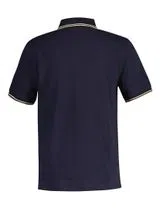 Contrast Tipping Polo Blue