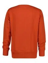 Orange Graphic Sweatshirt