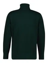 Sweatshirt com meio fecho Verde