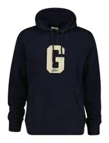 Sweatshirt G Badge Bleu