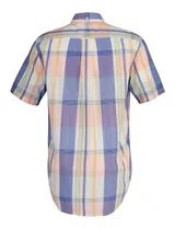 Indian Reg Madras Beige Shirt