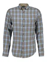 Windblown Check Blue Flannel Shirt