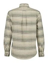 Camisa de flanela Reg Neps Stripe Verde