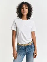 T-Shirt Reg Tonal Graphic Bege