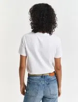 T-Shirt Reg Tonal Graphic Bege
