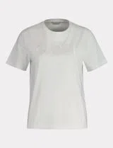 T-Shirt Reg Tonal Graphic Bege