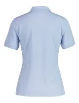 Contrast Pique Polo Blue