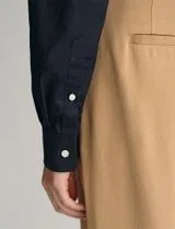 Chemise Oxford Slim Stretch Bleue