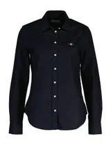 Chemise Oxford Slim Stretch Bleue