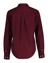 Classic regular fit Poplin Shirt Red