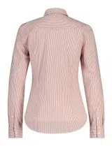 Camisa Slim Rayas Popelín Rosa