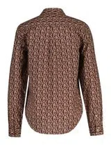 Red G Print Regular Shirt