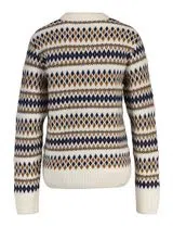 Pull en maille Fairisle Beige