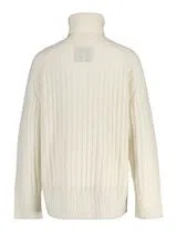 Beige Turtleneck Sweater