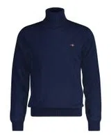 Blue Wool/Cotton Sweater