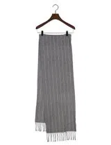 Grey Wool Scarf