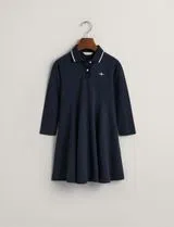 Robe Piqué Spin Bleue