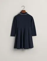 Robe Piqué Spin Bleue