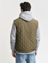Colete acolchoado Windcheater Verde