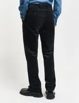 Slim Cord Green Suit Trousers