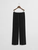 Pantalones Flare Tuxedo Negros