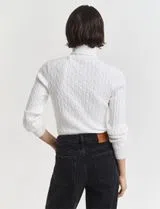 Camisola de gola alta Bege