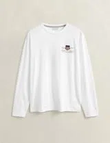 Camisola Reg Medium Archive Shield Branco