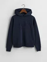 Sweatshirt Tonal Shield Bleu