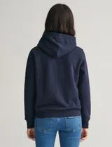 Sweatshirt Tonal Shield Bleu
